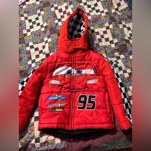 Disney Cars Lightening McQueen Coat